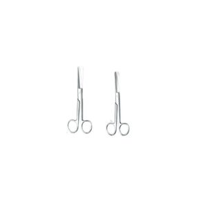 TIJERA CURVA PUNTA R/R 14CM 1 U con tallas